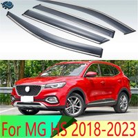 For MG HS 2018-2023 Car Accessories Plastic Exterior Visor Vent Shades Window Sun Rain Guard Deflector 4pcs