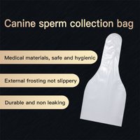 Disposable Sperm Collection Bag For Dogs Dog Semen Collection Bag For Pet Dogs Artificial Insemination Semen Collection Bag
