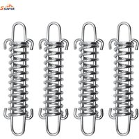 Tent Spring Buckle,prings Heavy Duty,Windproof Stainless Steel Tarp Springs, Tightener Tightening for Outdoor Hiking Camping