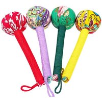 Massage Hammer Long Herbal Wormwood Lymphatic Drainage Manual Back Massager for Shoulder Neck Muscle Pain Relief
