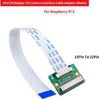 DSI/CSI Display CSI Camera Interface Cable Adapter Module 15Pin To 22Pin For Raspberry Pi 5