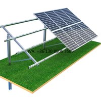 Complete Customizable Solar Mounting System Easy Installation Bracket For Ground Mounting Supports Solar Panels