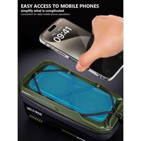 AliExpress Durable Tough Bike Bag Reflective Design Bicycle Bag Hard Shell Waterproof Cycling Bag