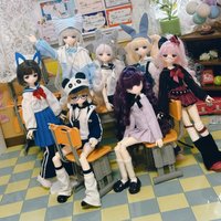 Summer Collection After School Don'T Go Series Special 1/6 Rooted Hair BJD Blind Box Desktop Ornament Anime Figure Trendy Toys