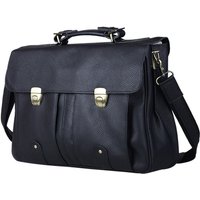 High Quality Cowhide Genuine Leather Briefcase for Men Business Bag 15.6"Laptop Case Male Portfolio Attache Office messenger bag