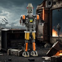 Popular Science Fiction Space Movie Robot Serie Building Block sets,Creative DIY Assembly Brithday Gifts&Fans Collection