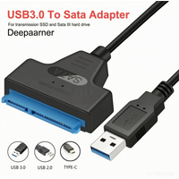 Deepartner External Type C To 2.5 Inch HDD SATA Interface Connect Cable USB 3.1 SATA Cable For Laptop Computer