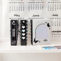 Kpop Photocard Holder Binders Album Small Photo Card Collection Book 3 Inch Mini Kpop Photo Album with 40-Pockets