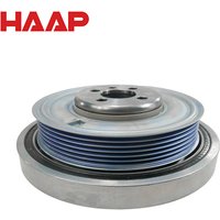 New Crankshaft Pulley Vibration Damper for VW Crafter Bus/Kasten/Pritsche/Fahrgestell Multivan VI 04L105251H