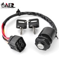 35100-HL3-A01 Motorcycle Ignition Switch with Key for Honda SXS700M2 SXS700M2D SXS700M4 SXS700M4D Pioneer Pioneer-4 700 Deluxe