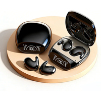 Original ultra-thin invisible Bluetooth sleep earbuds, mini HiFi stereo sports noise-canceling headphones, compatible with iPhon