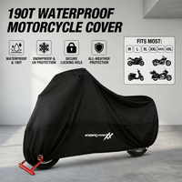 For HONDA CBR 1100 XX CBR 1100XX 1996-2008 2005 2006 2007 190T Waterproof Motorcycle Covers Motors Dust Rain Snow UV Protector
