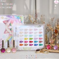 Glenys 30 Color Cat's Eye Nail Polish Gel Popular All Net Advanced Immersion Gel Color Matching Card Nail Salon Art Varnish