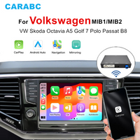 CARABC Wireless Carplay Android Auto Mirror Link For VW Volkswagen Skoda Octavia A5 Golf 7 Polo Passat B8 With MIB MIB2 System