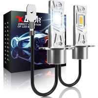 2Pcs 12V H3 LED Fog Light Bulb Super Bright 6000K White Car Driving Running Lamp Headlight DRL Fanless 1:1 Design Good Quality