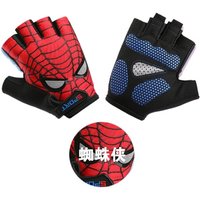 AliExpress BEAST KINGDOM Marvel Spiderman Cartoon Children's Sports Gloves Creative Personality Men's and Women's Bicycle Anti slip Riding Gloves Gift