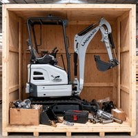 Mini Excavator LW18E Small Digger Machinery Customized Kubota Engine CE Euro 5 Garden Bagger Construction Excavator Sale Prices