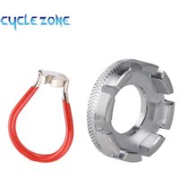 Multifunction Bicycle Spoke Wrench Wheel Rim Adjustment and Correction Tool for MTB Road Bike Cycling Maintenance Repair Tool