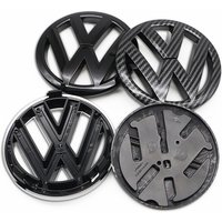 120mm 110mm Car Logo Emblem Hood Front Rear Tail Mark Rear Badge Replacement Accessories 600A 6R0 853 For Polo 2011 2012 2013