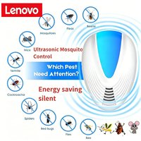 Lenovo Ultrasonic Mosquito Repellent Frequency Conversion Physical Mosquito Killer Insect Repeller Long Lasting Protection New