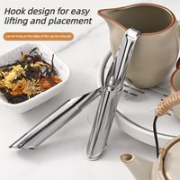Stainless Steel Loose Tea Filter Spoon Portable Long Handle Tea Maker Infuser for Cup Mug Kitchen Home Dining Tea Accessories