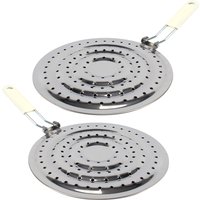 Kitchen Induction Cooker Heat Conduction Plate Stainless Steel Induction Cooker Converter Cooking Hob Converter Tool