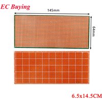 10Pcs/1pc 6.5x14.5cm Stripboard Veroboard Uncut PCB Platine Single Side Circuit Board L15 DIY Universal Experiment Prototype