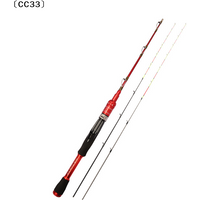 Ice Fishing Rod 2 Sections High Carbon Fiber Ice Rods With M/L Power Two Rod Tips Max Drag 8Kg Fishing On Ice Fishing Rod〔CC33〕