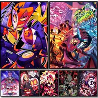 Anime H-Helluva Boss Poster HD art sticky wall waterproof home bedroom bar aesthetic decoration