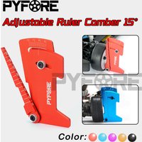 Adjustable Ruler Wheel Hub Balance Ruler Camber 15° Tools For 1/10 1/12 RC Model Car YOKOMO HSP Tamiya MST Drift Racing Tools