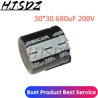 5PCS 30*30 680UF 200V aluminum electrolytic capacitor,