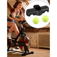 AliExpress NONE Indoor Cycling Rocker Feet Anti-Friction Cycling Accessories With 2 Tennis Balls Tennis Ball Feet for Bike Trainer for Men Women