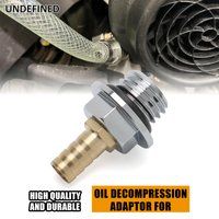 Motorcycle Oil Dip Stick Adapter For Decompression For GY6 150cc 125cc 172cc 180cc 205cc 232cc Scooters ATVS Or Larger Engines