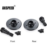 AXSPEED Metal 42T 13T Front Rear Differential Gear for X-Maxx 1/5 RC Monster Truck Model Upgrade Parts