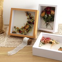 3D Wooden Photo Frame Depth 3cm for Handmade DIY Handwork/action Figure/ Plant Specimen Display Picture Frame Home Decoration