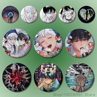 S-Summer H-Hikaru D-Died YoshiKaru Pin Tinplate Round Brooch Cosplay Nijigen Otaku Culture Badges 58mm 44mm 32mm 75mm 25mm