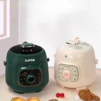 DK126: Small Electric Pressure Cooker, Automatic Cooking Pot for 3 People, MultiPurpose HighPressure Cooker for Home Use