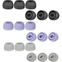 6Pcs/3Pairs New Earplug Eartips Silicone Ear Tips Ear Cap Replacement For Samsung Galaxy Buds Pro