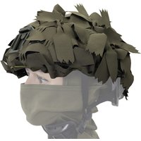 Tactical A-23 List Helmet Cover FAST MICH WENDY Helmet Cover Laser Cutting 3D Camouflage Helmet Cloth Cover Helmet Accessories