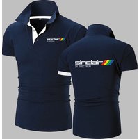 Saintclaire ZX SPECTRUM COMPUTER Polo Shirt Classic 80s Video Games Golf Breathable Polos Shirts Short Sleeve Polo TShirt