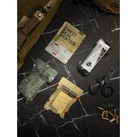 Rhino Rescue Trauma Kit - Emergency Medical Tourniquet Bandage First Aid Tactical Survival Gear for Outdoor Emergency