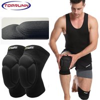 1Pair Thicked Football Volleyball Extreme Sports Ski Knee Pads Fitness Knee Support Cycling Knee Protector Kneepad