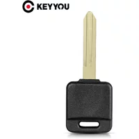 KEYYOU 1PCS New Transponder Car Key for Nissan Teana Versa Livina Sylphy Tiida Sunny March X-trail