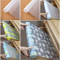 New Waterproof Drawer Liners Non-Adhesive Reusable Shelf Liner Washable Dustproof Cutting Board Paper