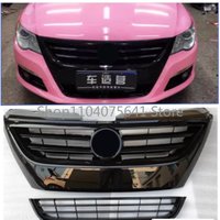 Accessories Front Bumper Upper Grille For VW Volkswagen Passat CC 2009 2010 2011 2012 Front Grille Ventilation Net Medium