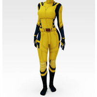 Halloween Triple Claws Wolverine Female Spandex Cosplay Costume Adults Girls Superhero Zentai Bodysuit Halloween Costume