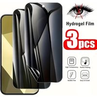3Pcs Privacy Hydrogel Film For OPPO Reno 13 12 11 10 9 Pro Plus Find X8 X3 X5 X6 X7 Ultra Without Fingerprint Unlocking