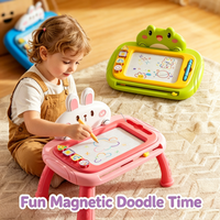 Children's Magnetic Drawing Board Toy Colorful Magnet Doodle Board Writing Pad Table for Kids Boy Girl Educational Learning Toy