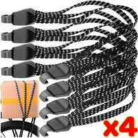 AliExpress NONE Bicycle Luggage Rope Elastic Carrier Rack Straps Elastic Rubber Belt Buckle Rope Belt with Hook Mountain Bike Bag Accessories