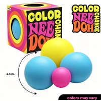 New Schylling deedoh extrude Color Change Sensory Stress Relief Balls Relief Relieves Anxiety Fidget Squishy Toy bind box Gift